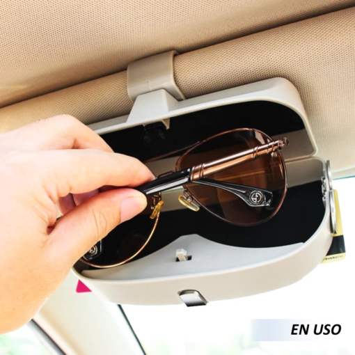 Estuche porta gafas para auto - Imagen 4
