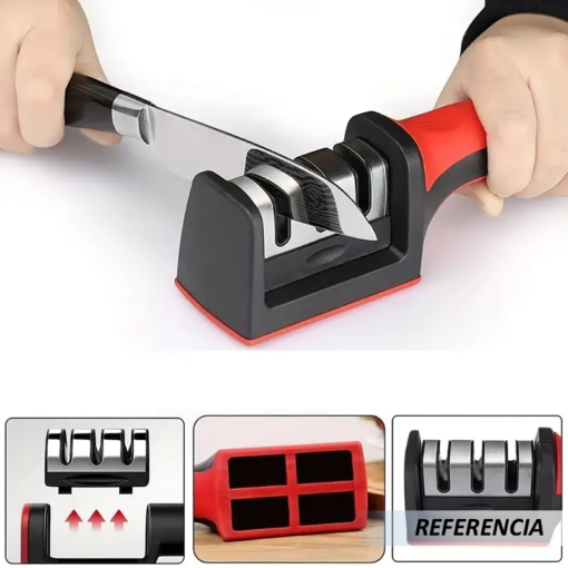 Afilador de cuchillo 3 ranuras - Imagen 9