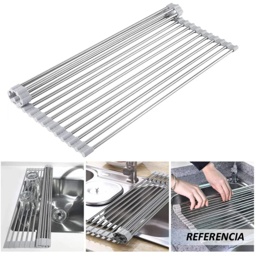 Escurridor plegable en acero - Imagen 8