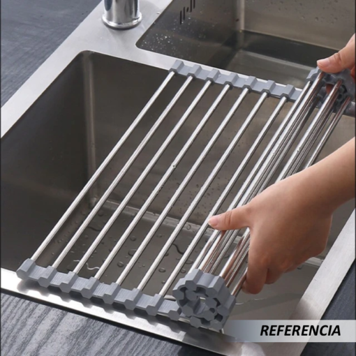 Escurridor plegable en acero - Imagen 9