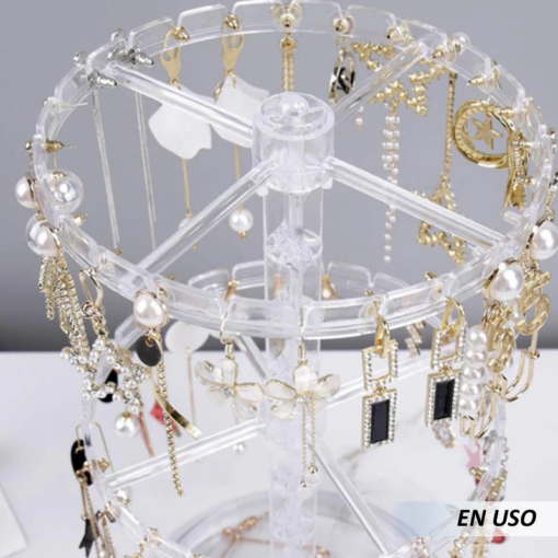 Organizador giratorio de aretes - Imagen 3