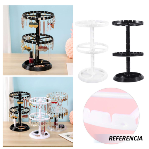 Organizador giratorio de aretes - Imagen 9