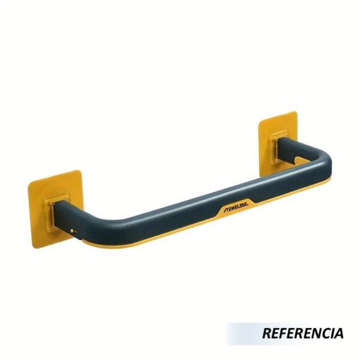Toallero adhesivo baño colgador toalla - Imagen 9