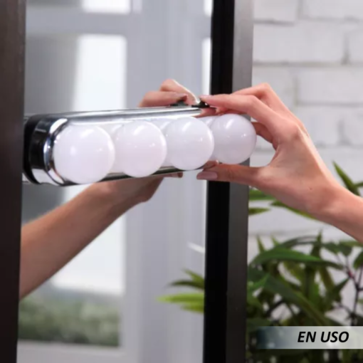 Luz frontal de espejo portátil para interiores - Imagen 4