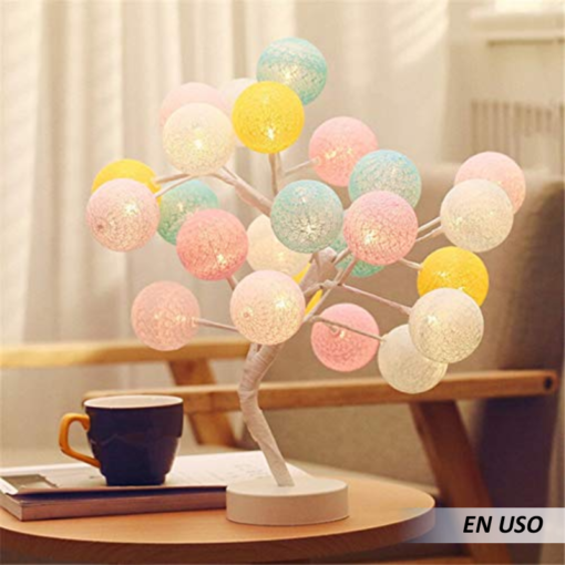 Luz de árbol de Bola de algodón - Imagen 3