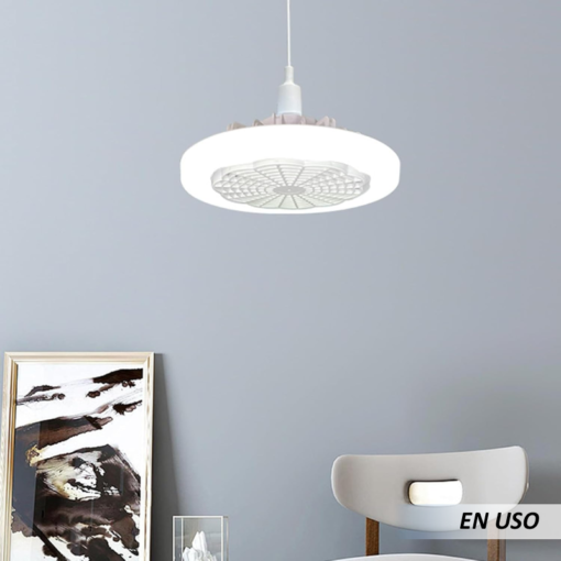  Foco ventilador de techo inteligente con Control remoto - Imagen 3