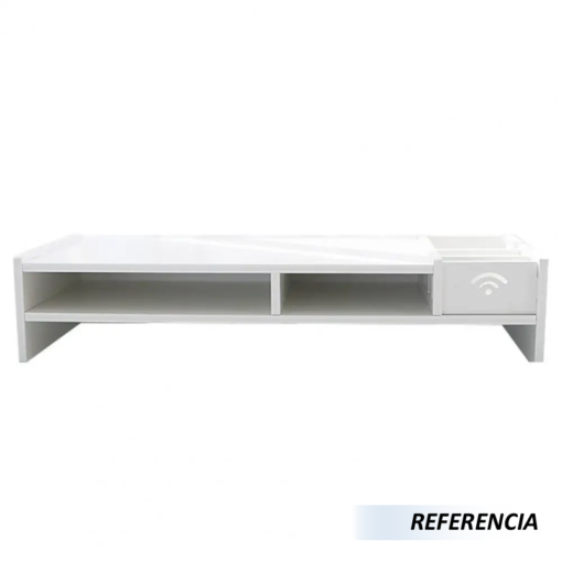 Soporte de Escritorio para Monitor con Cajones de Almacenamiento - Imagen 9