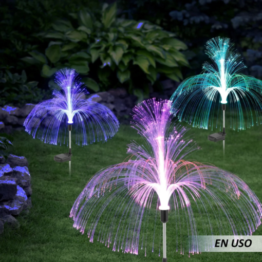 Luz Solar medusa de jardín para exteriores - Imagen 4