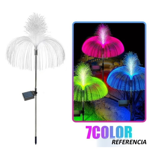 Luz Solar medusa de jardín para exteriores - Imagen 8