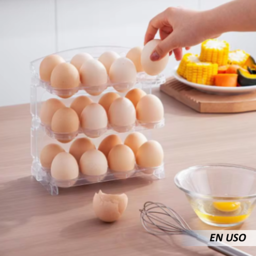 Organizador de huevos 3 pisos - Imagen 3