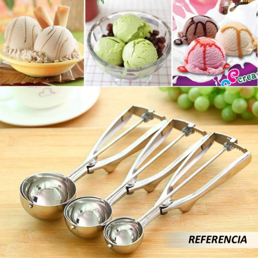 Cuchara de helado con mango de resorte - Imagen 8