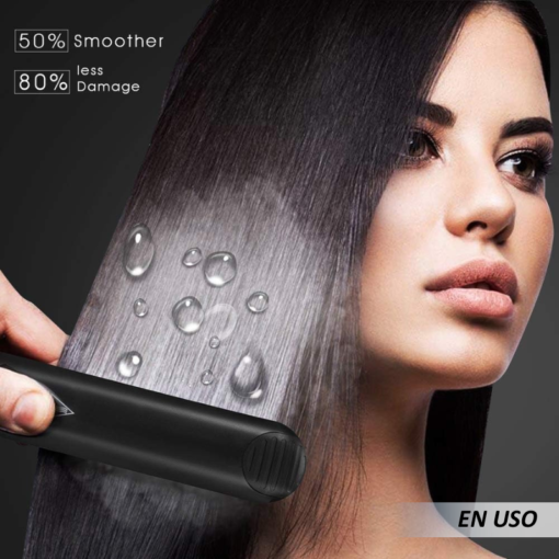 Plancha a vapor profesional para el pelo de cerámica - Imagen 3