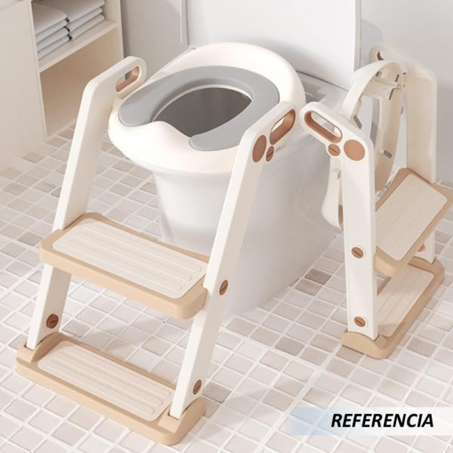 Asiento de baño con escalera para niños - Imagen 7