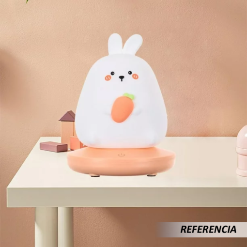 Lámpara led recargable de silicona con Sensor táctil - Imagen 9