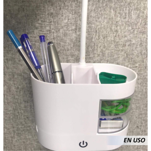 Lámpara led portalápices recargable - Imagen 4