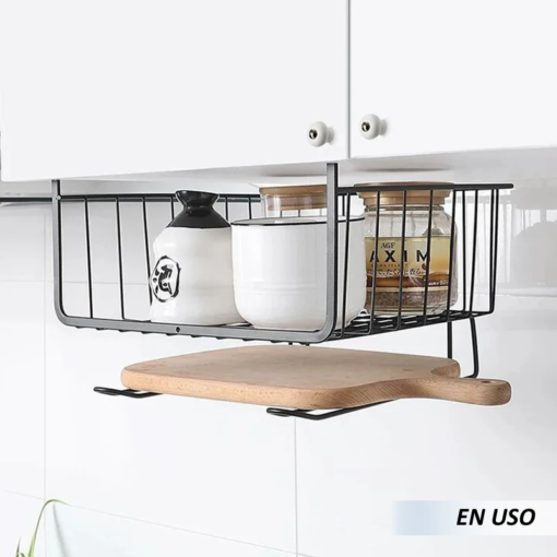 Cubo de almacenamiento de hierro para cocina - Imagen 4