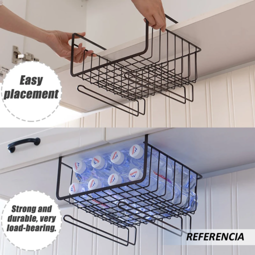 Cubo de almacenamiento de hierro para cocina - Imagen 8