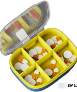 Pastillero de 6 compartimientos