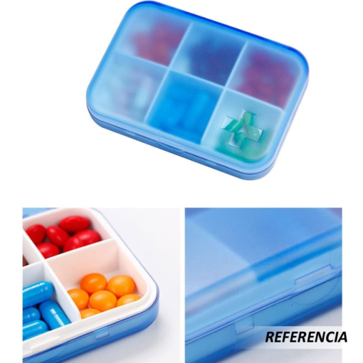 Pastillero de 6 compartimientos - Imagen 8