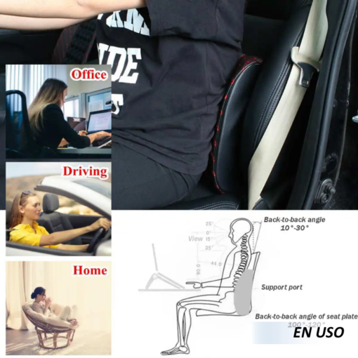 Cojín de masaje eléctrico para asiento de coche - Imagen 3