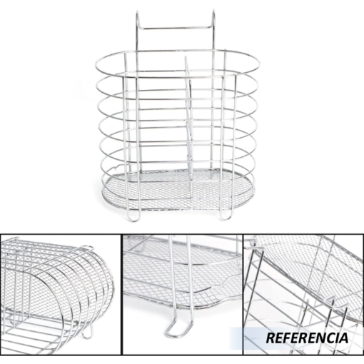Soporte de cubiertos colgante de acero - Imagen 9