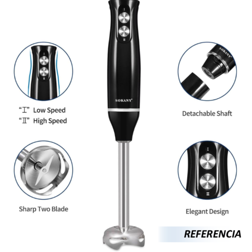 Batidora de inmersión de 500W 4 en 1 - Imagen 8