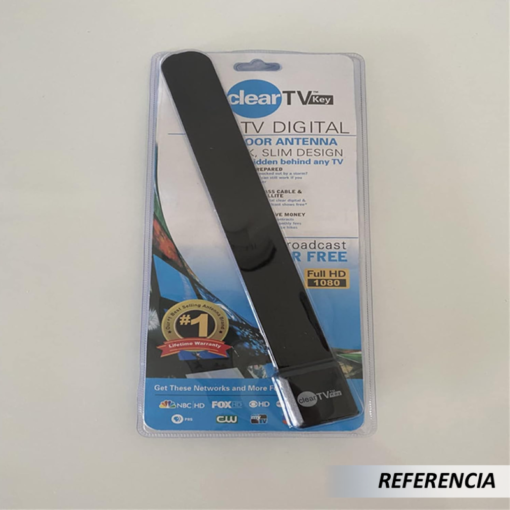 Antena Digital de Tv para interiores con dos adaptadores - Imagen 9