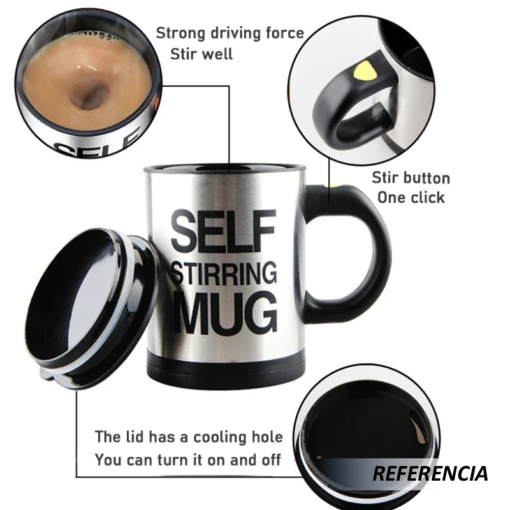 Taza magnética automática y eléctrica de 400ML - Imagen 9