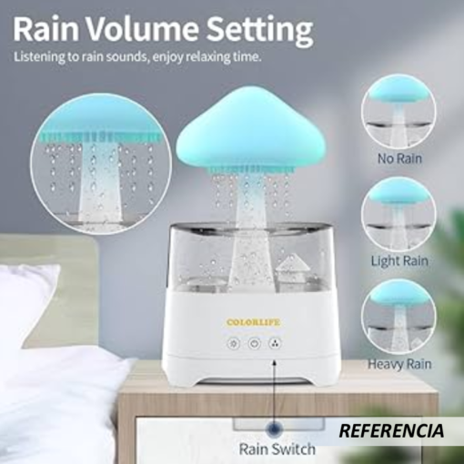 Humidificador hongo bluetooth - Imagen 9