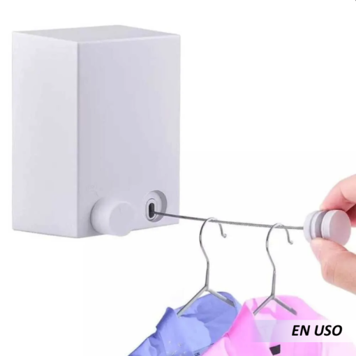 Tendedero retráctil ajustable para el hogar - Imagen 3