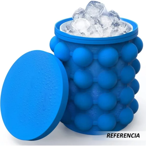 Cubo de silicona para hacer hielo y congelar las bebidas - Imagen 3