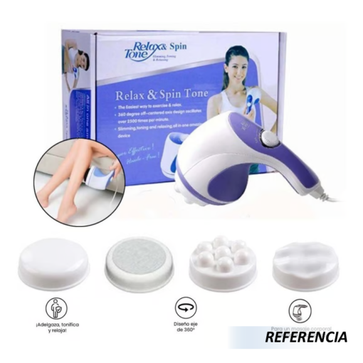 Masajeador eléctrico corporal relajante muscular ayuda a tonificar - Imagen 9