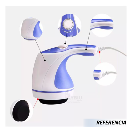 Masajeador eléctrico corporal relajante muscular ayuda a tonificar - Imagen 8