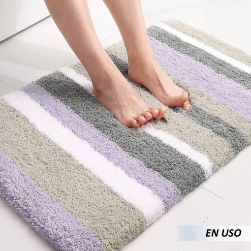Alfombra multicolor afelpada - Imagen 4
