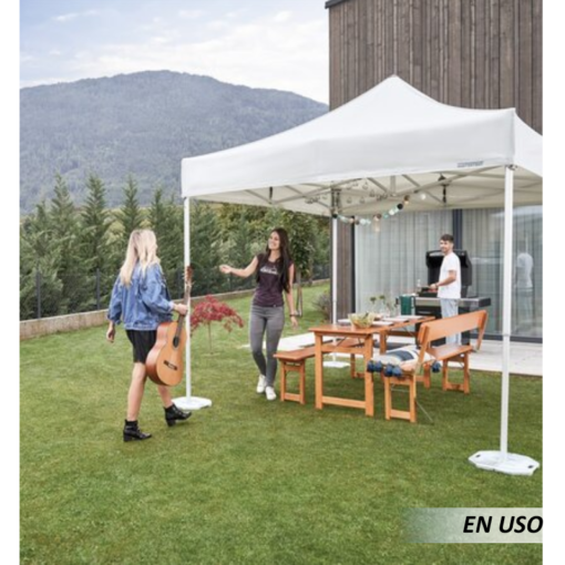 Carpa plegable 3x3 para exteriores - Imagen 3