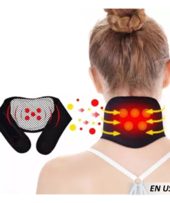 Almohadilla autocalentable cervical