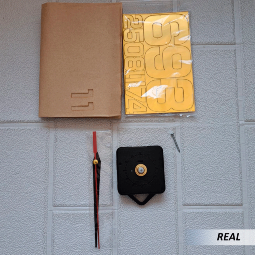 Reloj de pared autoadhesivo armable - Imagen 6