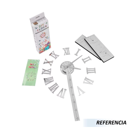 Reloj de pared autoadhesivo armable - Imagen 7