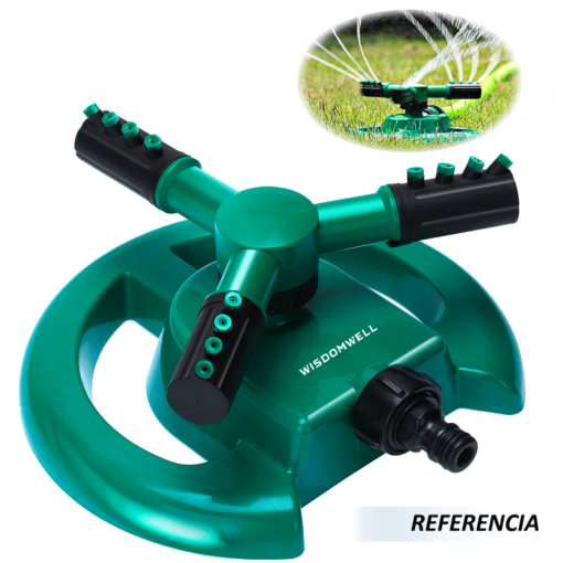 Rociador automático de agua inteligente de 360º con 3 brazos giratorios - Imagen 7