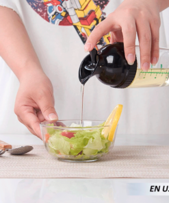 Botella mezcladora de aderezo para ensaladas