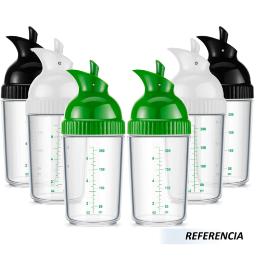 Botella mezcladora de aderezo para ensaladas - Imagen 7