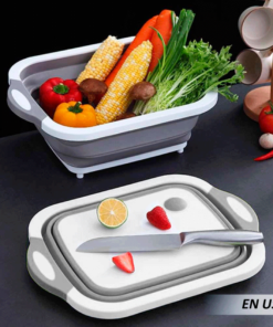 Tabla de cortar plegable 3 en 1