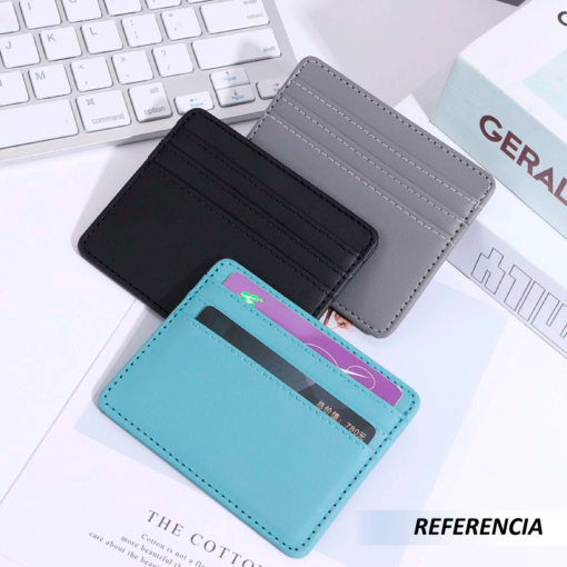 Tarjetero delgado con múltiples ranuras para hombre y mujer - Imagen 7