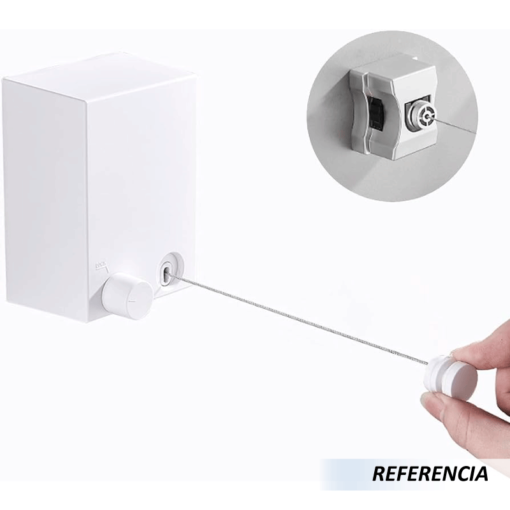 Tendedero retráctil ajustable para el hogar - Imagen 7