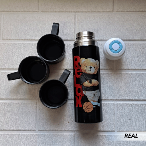 Juego de termo con tazas con diseño - Imagen 5