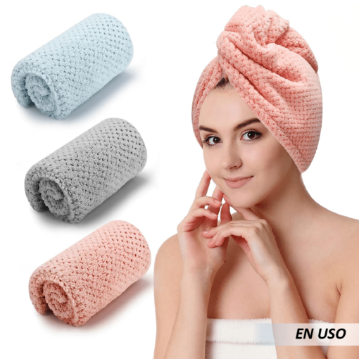 Toallas de Microfibra para Cabello