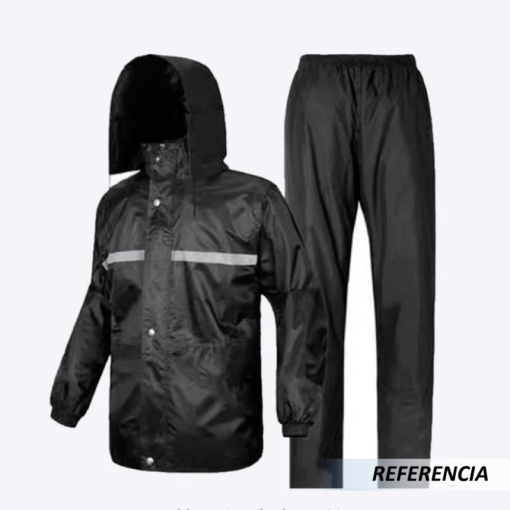 Traje impermeable con visor - Imagen 6